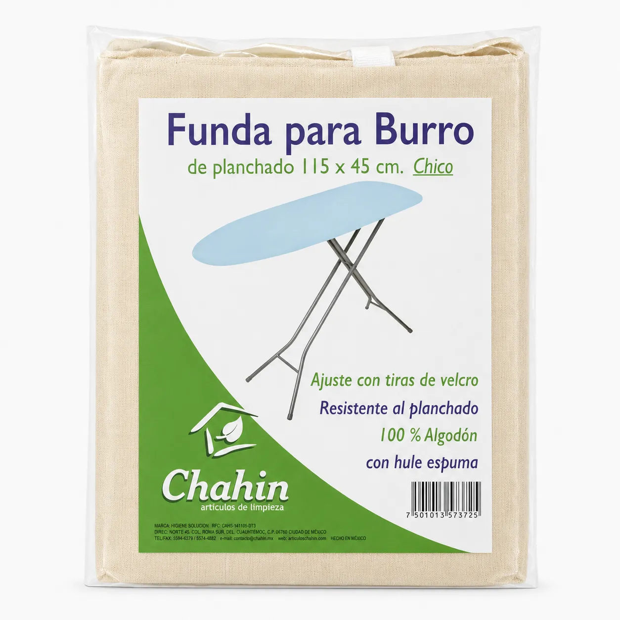 Funda para Burro de Planchar Chico