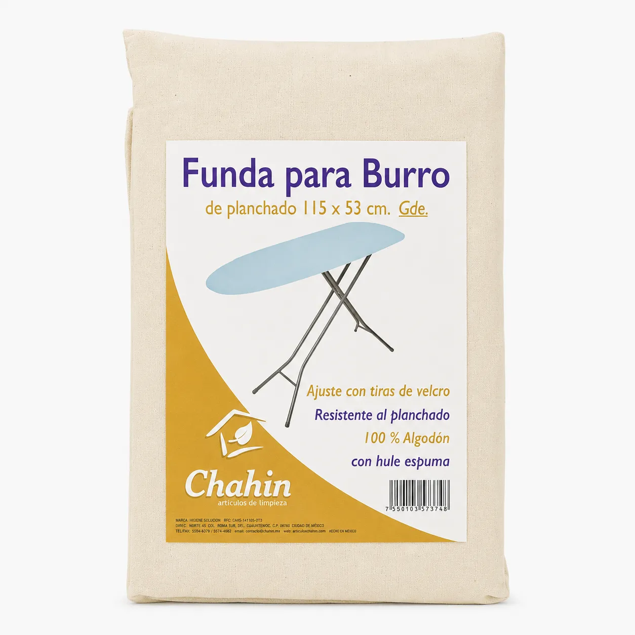Funda para Burro de Planchar Grande